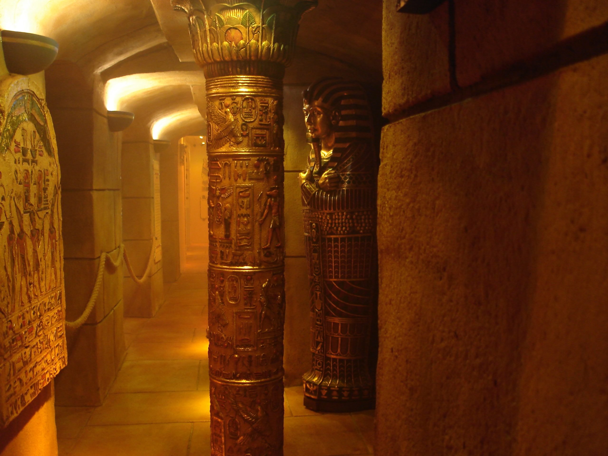 the tomb of the pharaohs